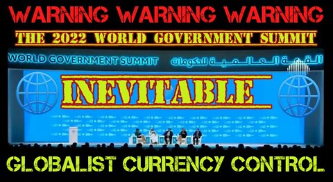 V985. 🚨WEF admitting digitial currency is coming🚨
