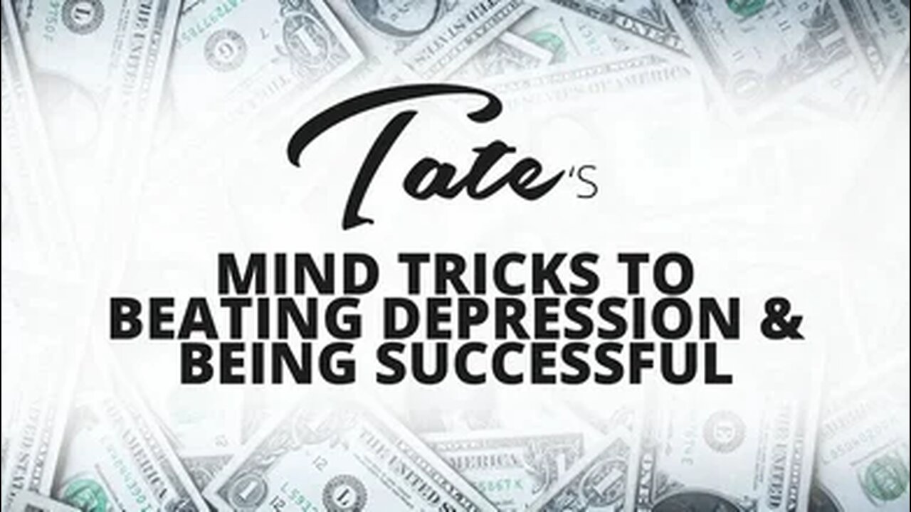 Mind Tricks to Beating Depression & Being Successful | Episode #63 [December 20, 2018] #tatespeech