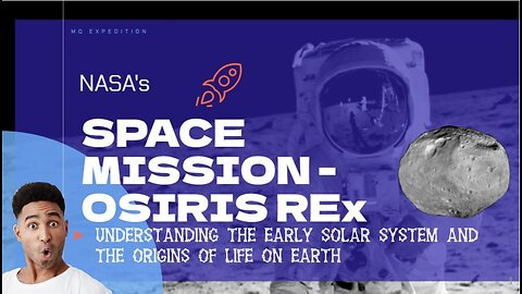 SPACE MISSION 🚀 - OSIRIS REx 👩‍🚀 surrounds a comet with an orbiting web to collect data 👀 4K