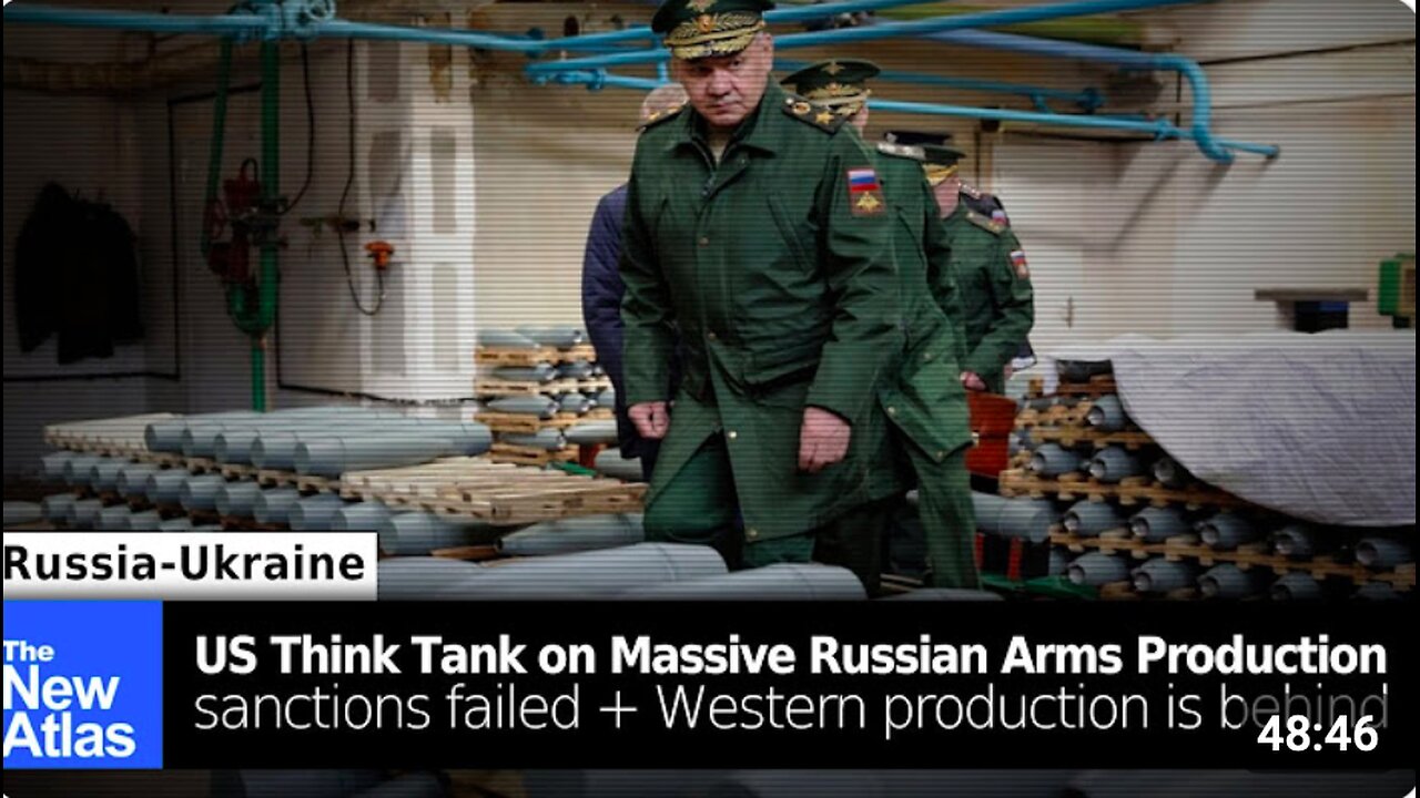 US Think Tank Admits Russia's Massive & Growing Military Industrial Output