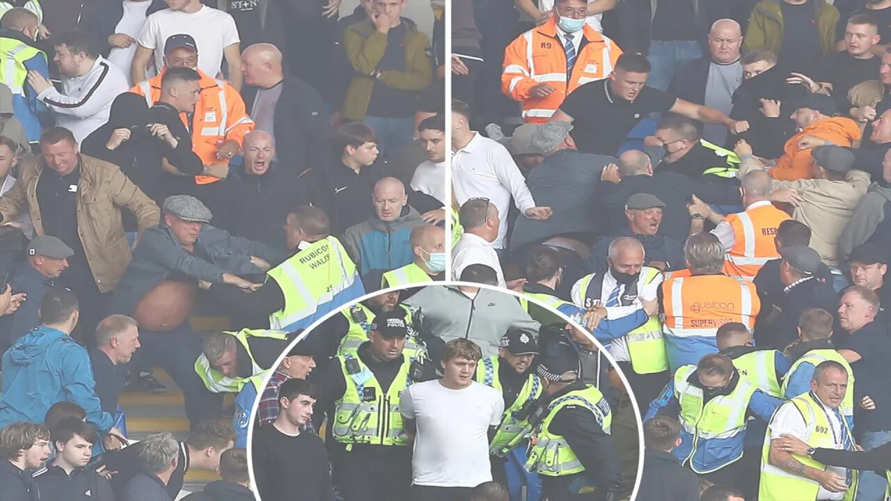 Cardiff City & Millwall Fans Brawl Over Woke Politics