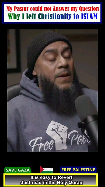 My Pastor could not Answer My Questions - Why I REVERTED to ISLAM #why_islam #whyislam #whatisislam