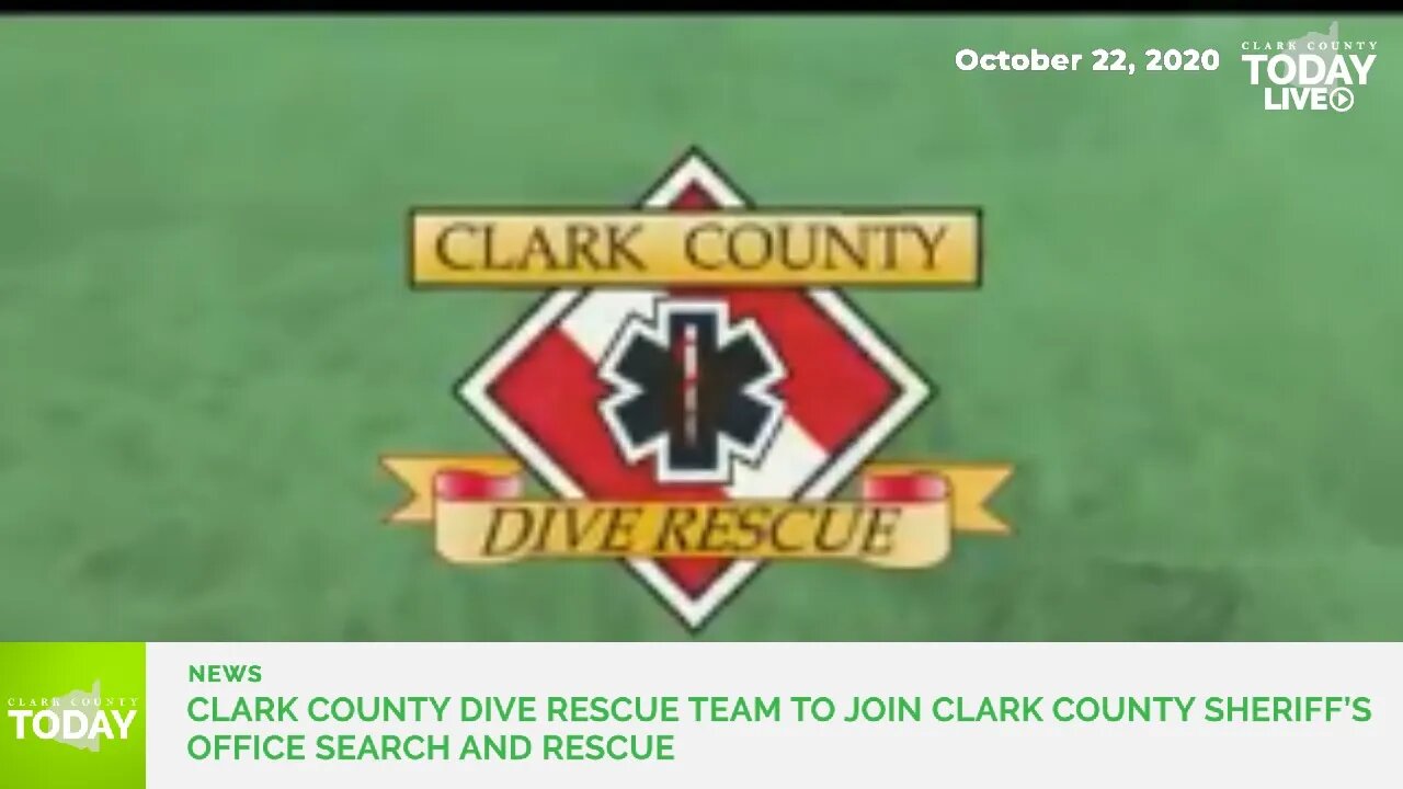 Clark County dive rescue team to join Clark County Sheriff’s Office Search and Rescue