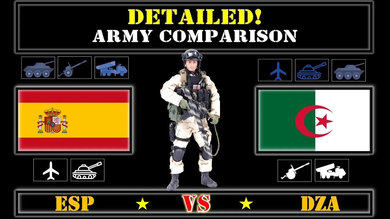 Spain VS Algeria 🇪🇸 Military Power Comparison 2021 🇩🇿,✈ Army 2021