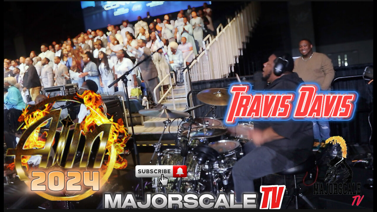 Travis Davis smacking on drums Cogic Aim 2024 🔥🥁🔥 Praise Break!
