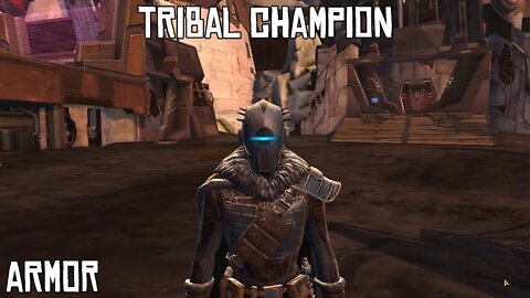 SWTOR Tribal Champion Armor Set | Demo | Lightning Sorcerer | 2019 | Bloom Enabled