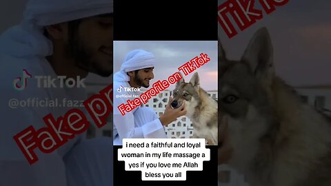 Fazza scammers on TikTok, be careful and don’t believe #mystories #fazza #foryou #tiktok #shorts