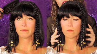 ASMR 💕 Cleopatra Gets a Haircut, Relaxing Spa Roleplay with Soft Whispers