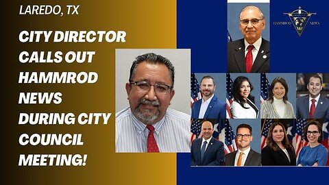 Hammrod News gets called out by City Director!