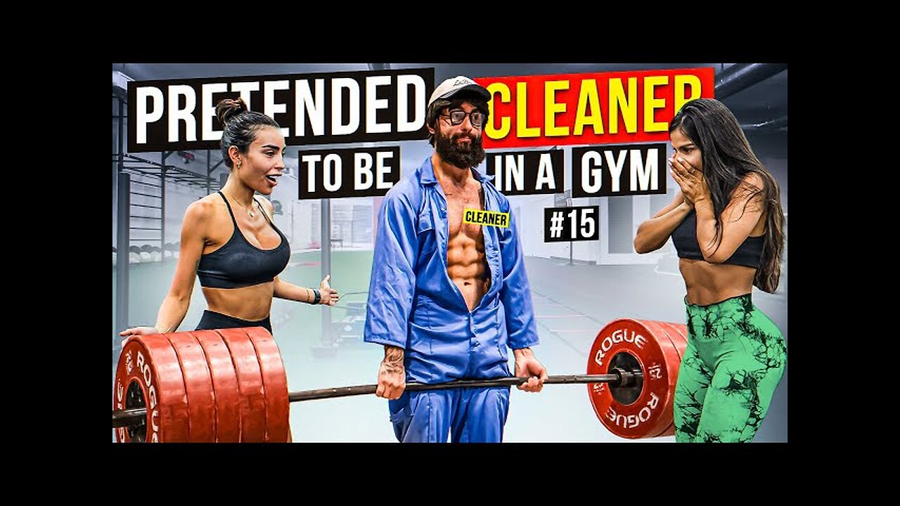 Elite Powerlifter Pretended to be a CLEANER | Anatoly GYM PRANK