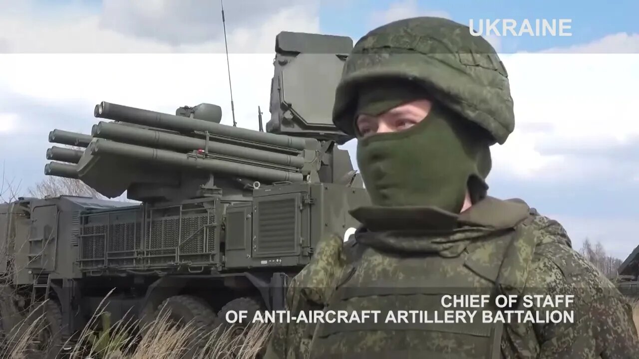 Russian Crew Of Pantsir Shoots Down Ukrainian Drone