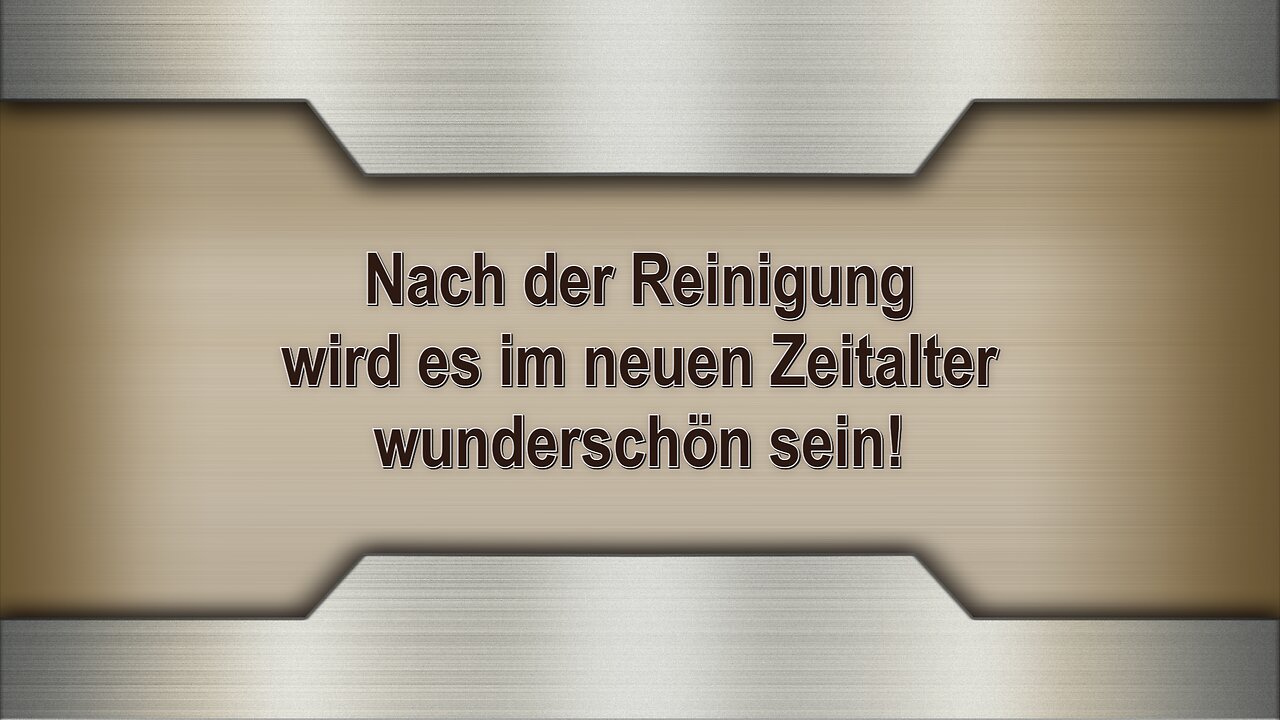 Nach der Reinigung wird es im neuen Zeitalter wunderschön sein!