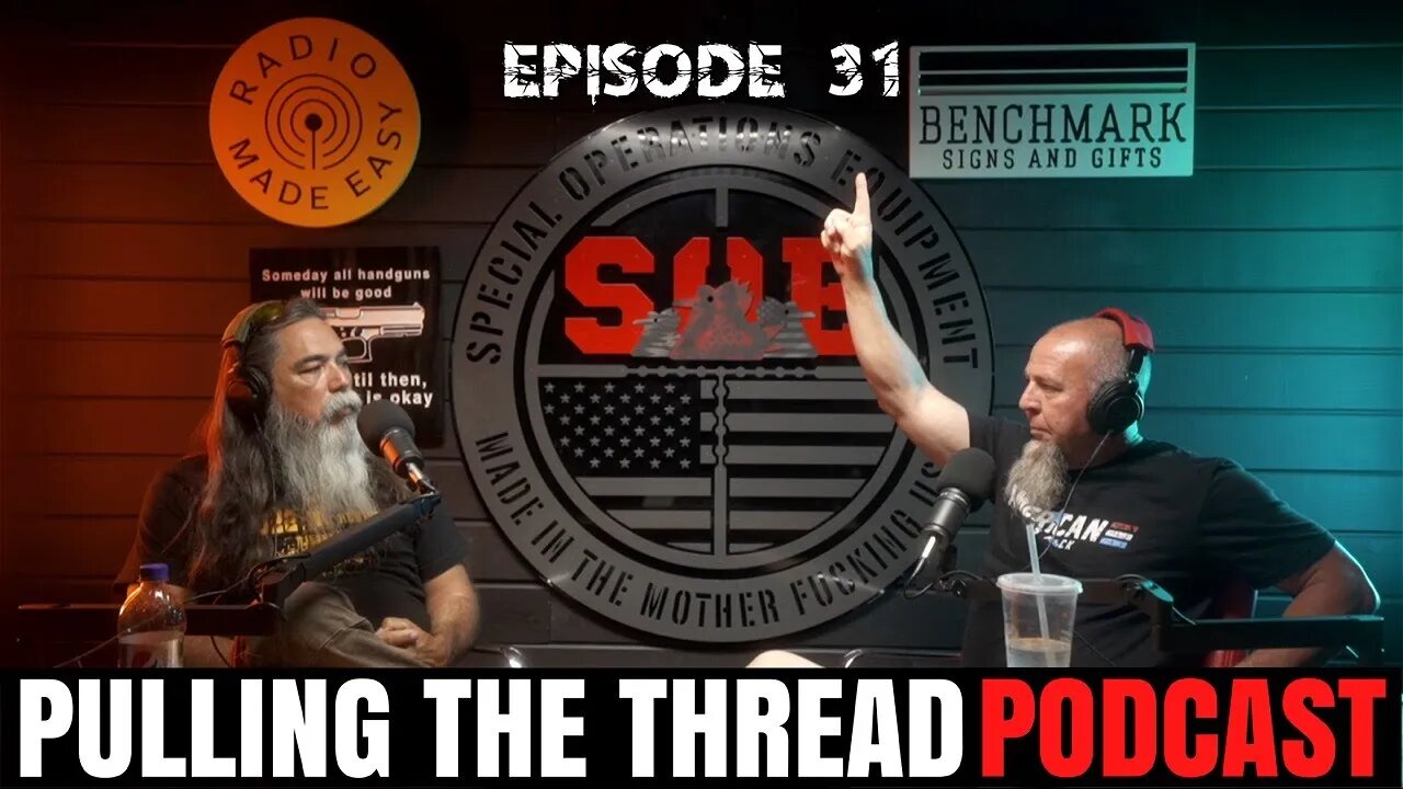 PULLING THE THREAD // ep. 31 #podcast #glock #combatvet #politics #dirtypolitics #military #marines