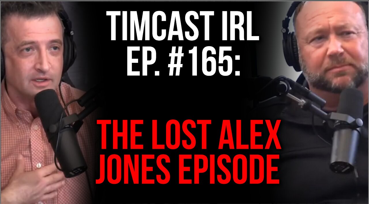 first alex jones episode pieced together from segments (no superchats)