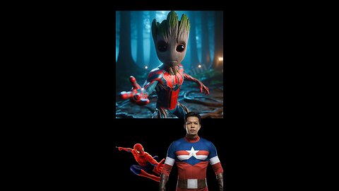 Groot become superheroes