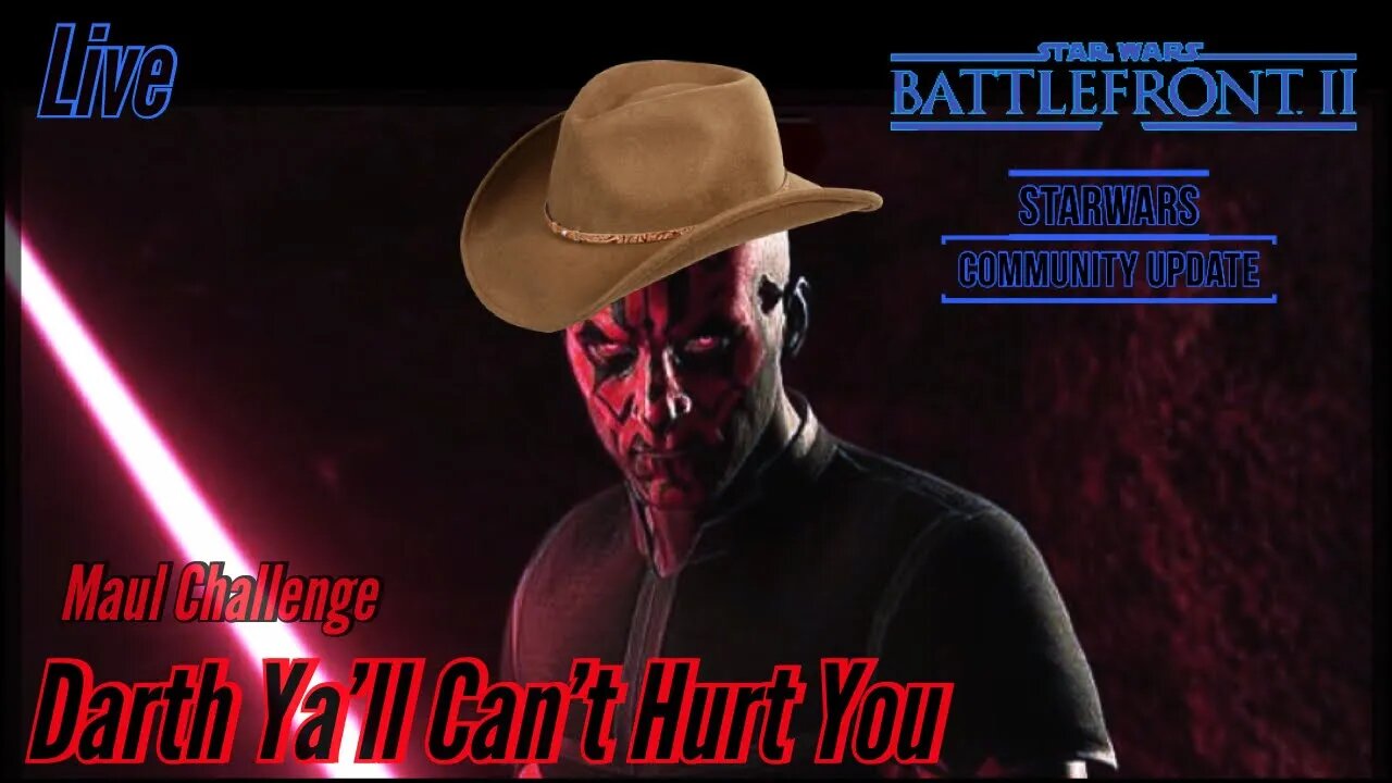 Battlefront 2 Live - Darth Ya'll Strikes Back