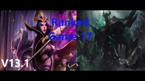 Ranked Game 17 Leblanc Vs Morderkaiser Mid League Of Legends V13.1