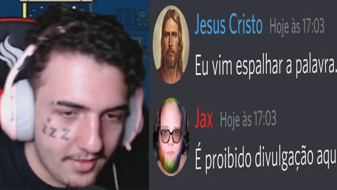 Jesus Cristo vs Discord Mod REACT