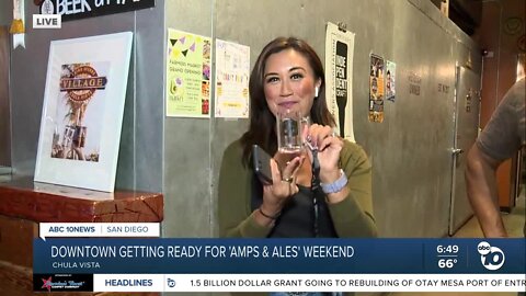 Downtown Chula Vista prepares for 'Amps & Ales' weekend