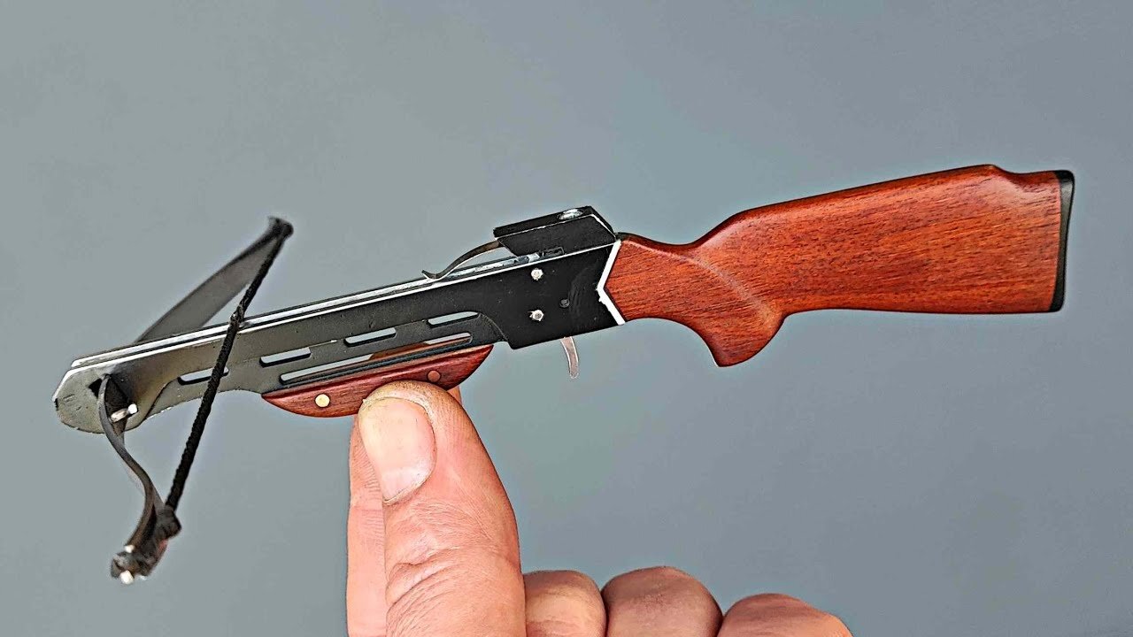 Mini Very powerful Crossbow. Homemade