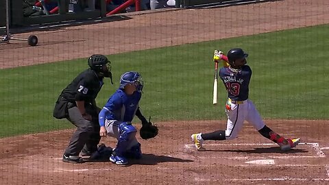 Ronald Acuña Jr. drills a two-run double