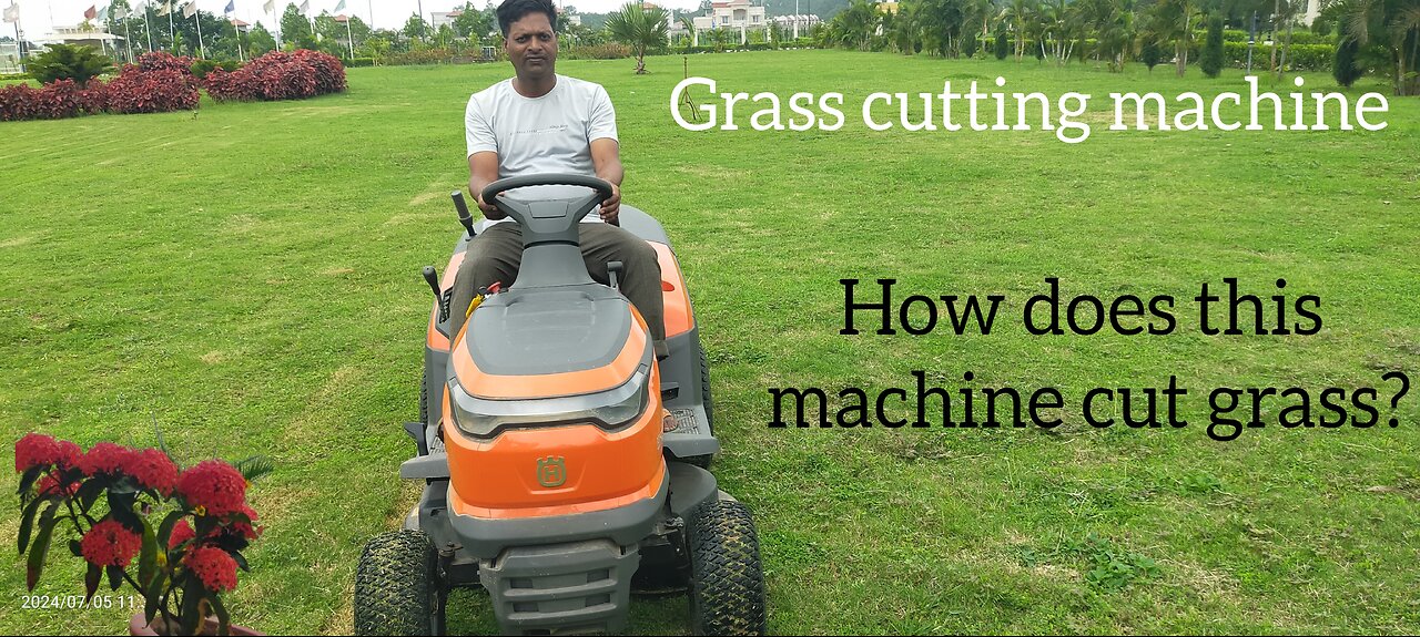 grass cutting machine