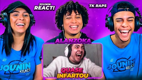 OS SUSTOS MAIS MARCANTES & ENGRAÇADOS DO ALANZOKA | [React] 🔥