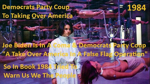 Joe Biden Is In A Coma & Democrats Party Coup Taking Over America False Flag Op