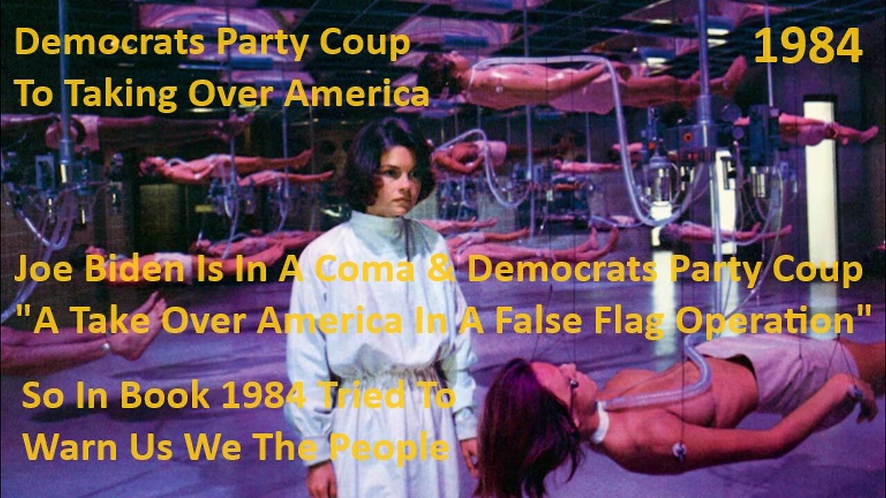 Joe Biden Is In A Coma & Democrats Party Coup Taking Over America False Flag Op