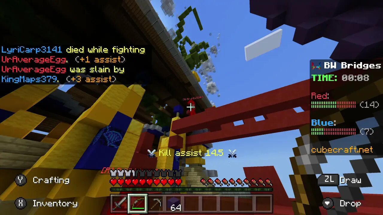 The Fall Saved By a Few Blocks