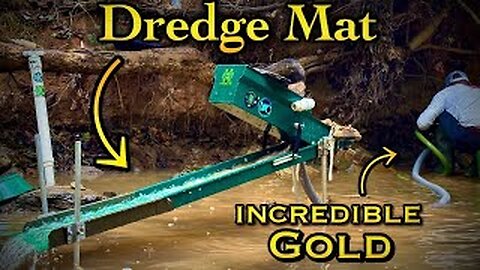 TV_NORDEST NEWS = Dredging for Gold, shocking amount of Gold. Seriously rich paydirt