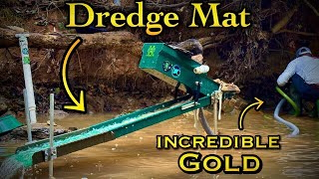 TV_NORDEST NEWS = Dredging for Gold, shocking amount of Gold. Seriously rich paydirt