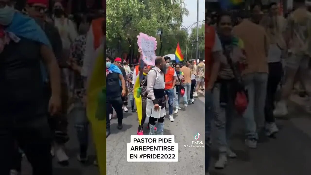 Pastor pide arrepentimiento en medio de un desfile del orgullo en México (Déjanos tu opinión )