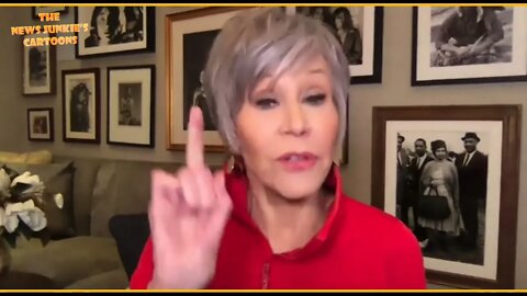 Jane Fonda praising new bureaucrats in Biden's cabinet.