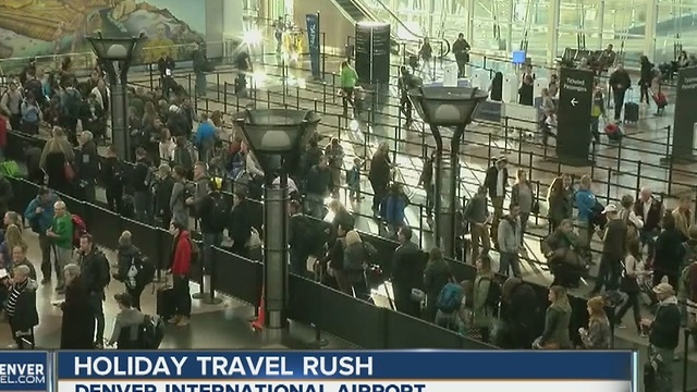 Expecting record-setting crowds over Thanksgiving weekend, DIA adds extra TSA agents, K-9 teams