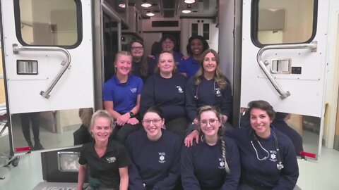 Girl Power: First-ever, all-female EMS class to graduate from LCC