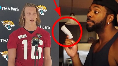 Trevor Lawrence's wristband