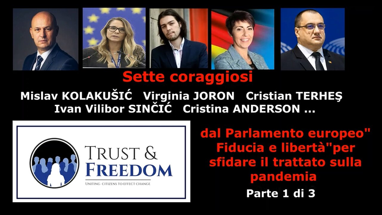 Sette coraggiosi “Fiducia e libertà” per sfidare il trattato sulla pandemia