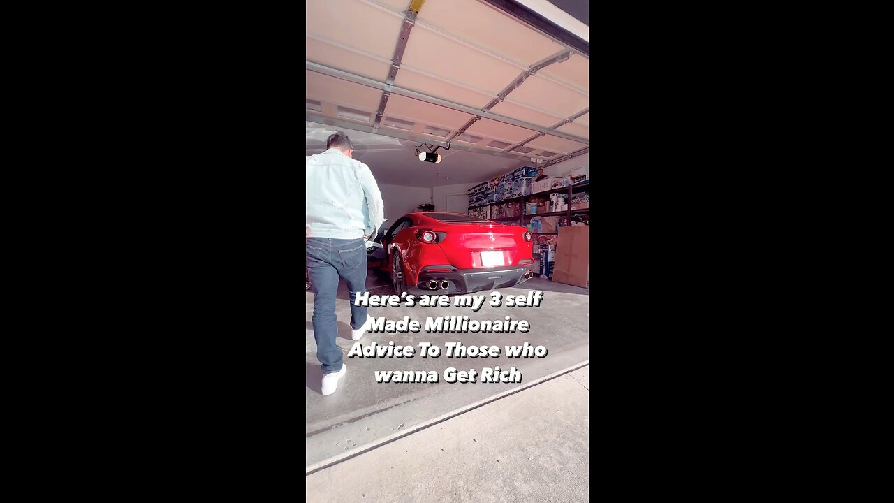 3 millionaire Advice if you wanna get rich