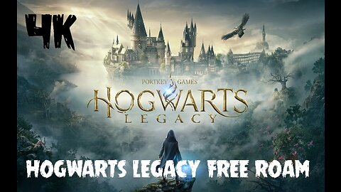 HOGWARTS LEGACY FREE ROAM | WALKING AROUND HOGWARTS | REALISTIC OPEN WORLD