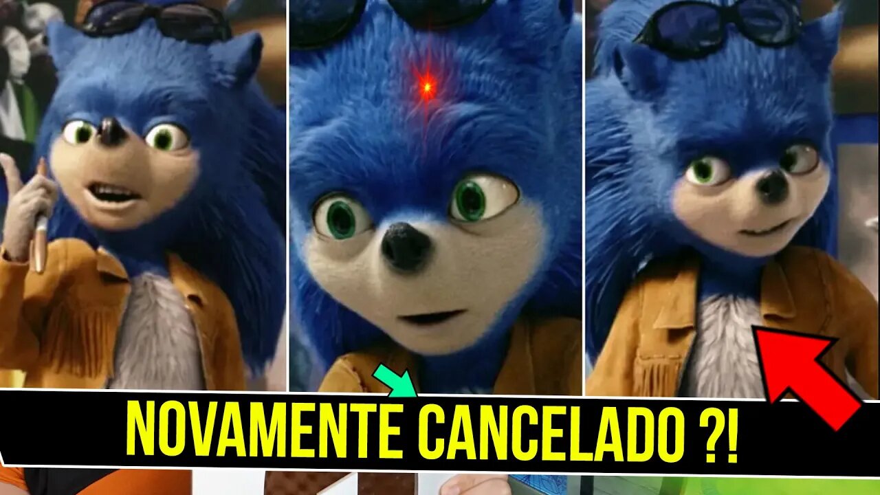 Sonic CRACUDO foi CANCELADO de NOVO ?! #shorts