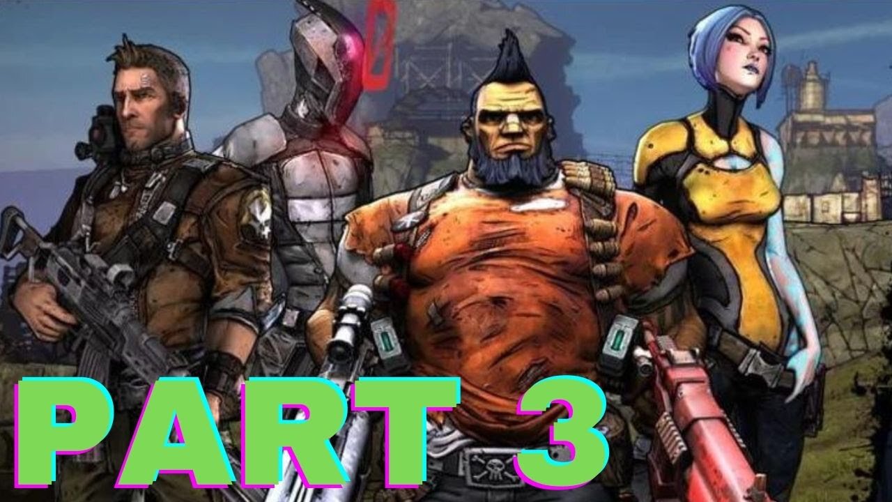 Borderlands 2 - PART 3 Main Missions + Optional Missions - No Commentary