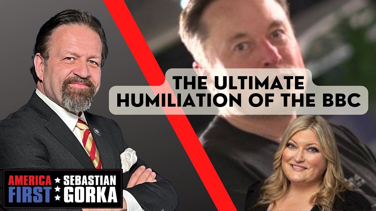 The ultimate humiliation of the BBC. Thank you, Elon Musk! Jennifer Horn with Sebastian Gorka