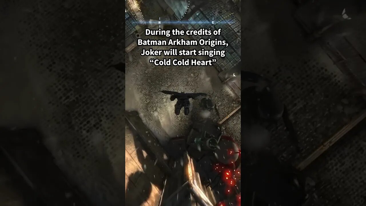 The Joker’s unsettling song in Batman Arkham Origins #shorts