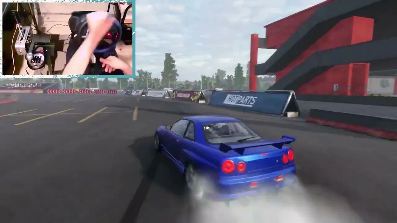 R34 Nissan Skyline GTR | CarX Drift Racing Online | Thrustmaster Setup