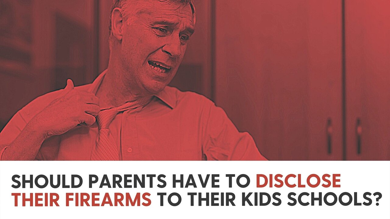 Should parents have to disclose their firearms to their kids schools?