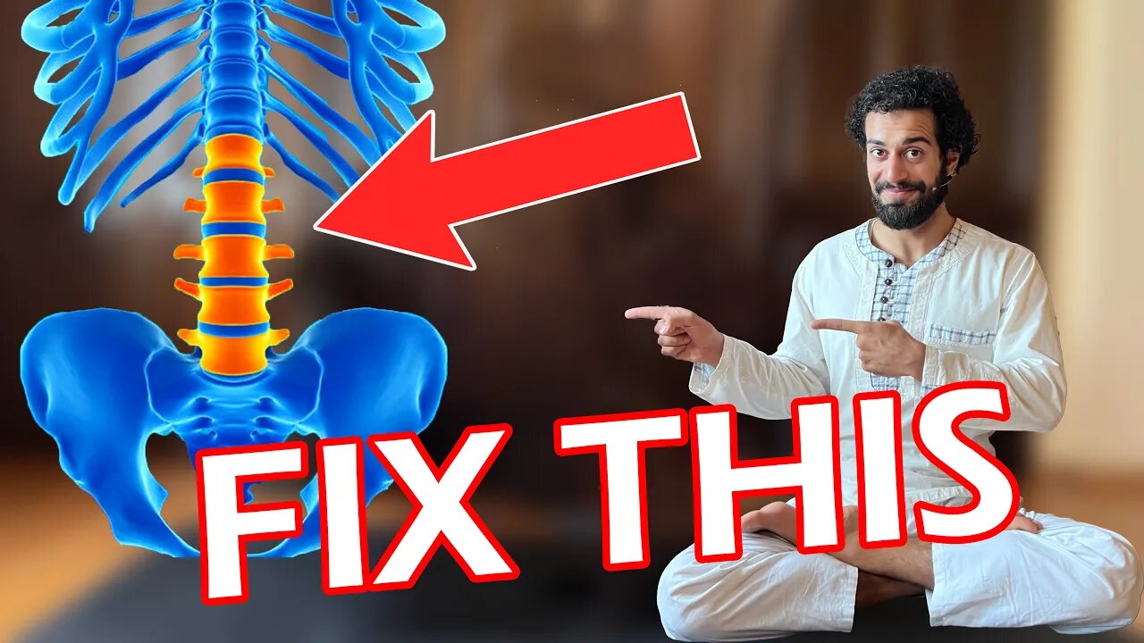 How To Fix Lower Back Pain (Simple Exercise)