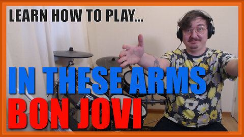 ★ In These Arms (Bon Jovi) ★ Drum Lesson CLIP | How To Play Song (Tico Torres)