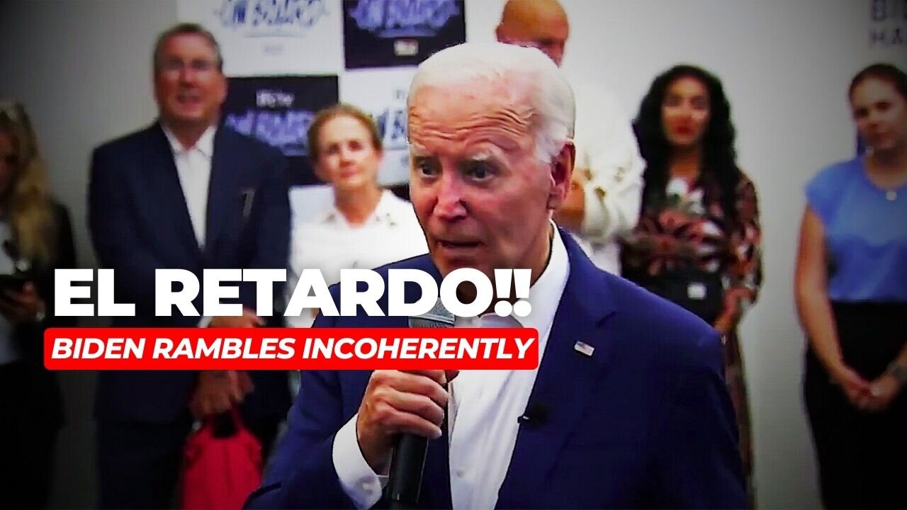 Joe Biden Rambles Incoherently