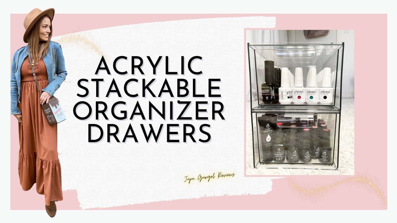 Acrylic stackable organizer drawers review